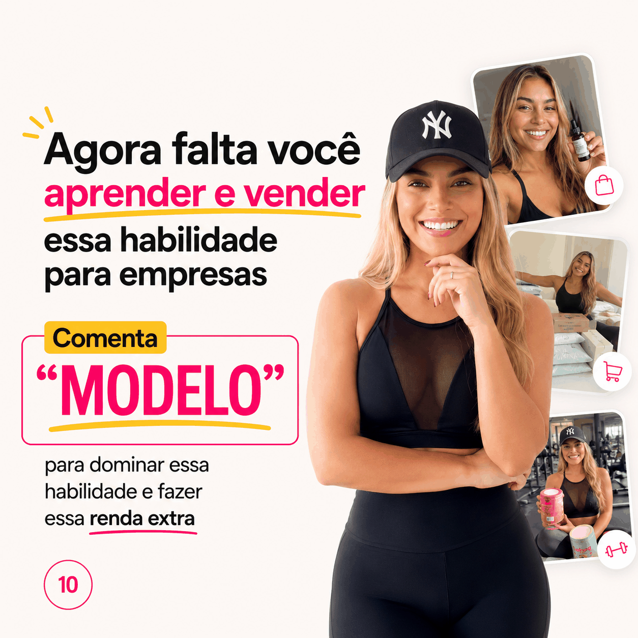 Criativo produzido pela EDITON