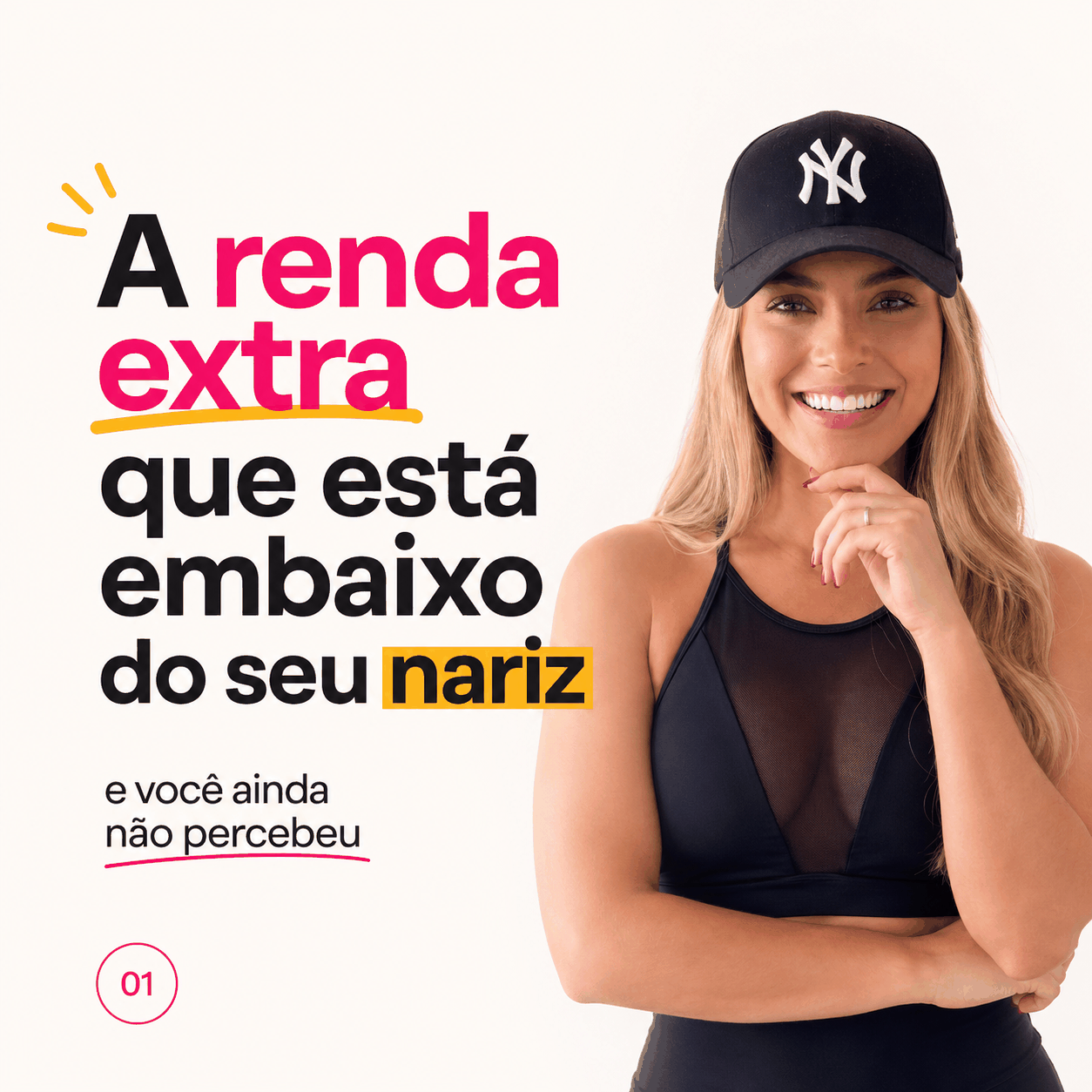 Criativo produzido pela EDITON
