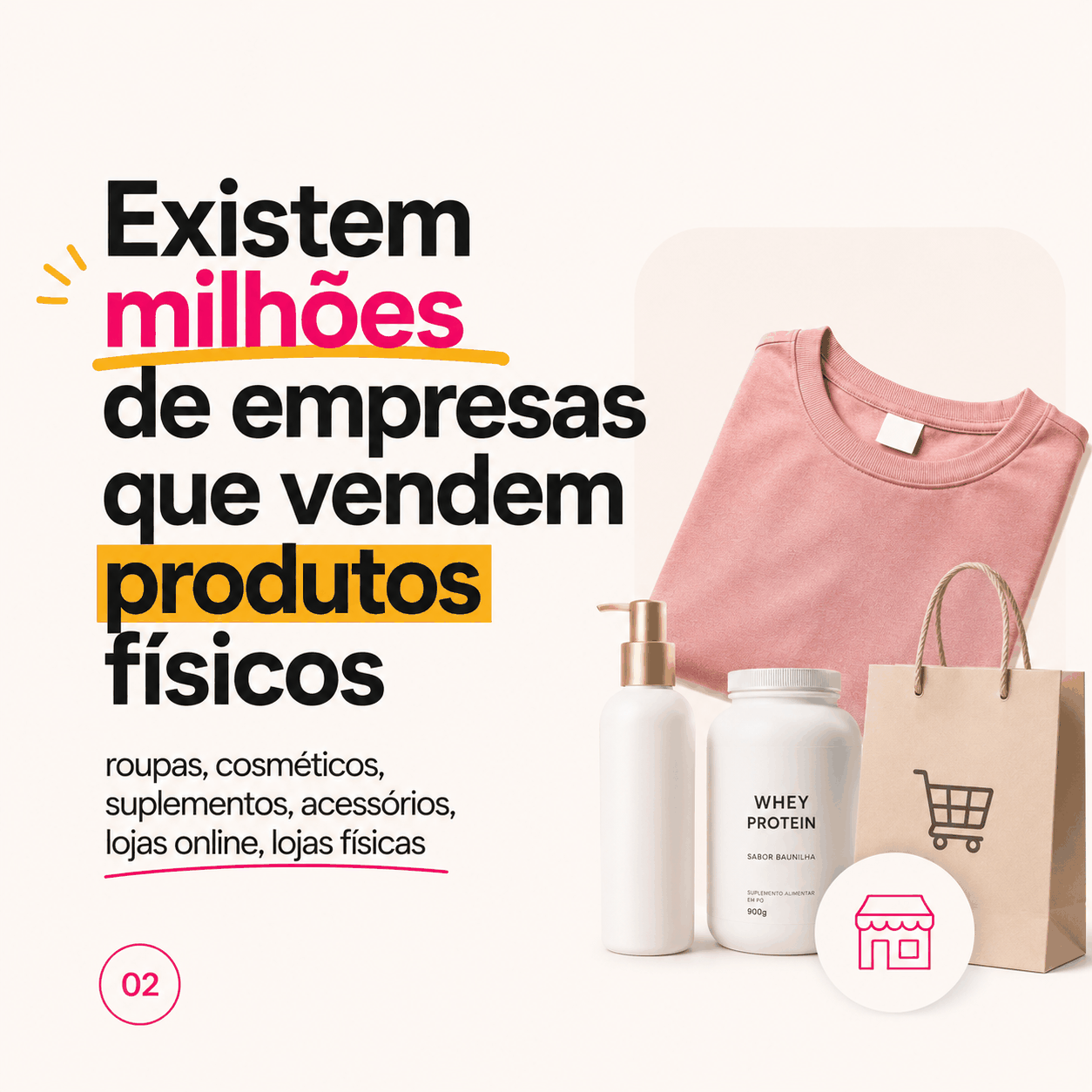 Criativo produzido pela EDITON
